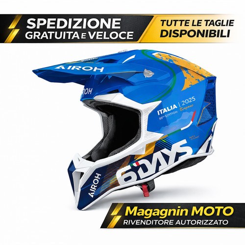 Casco cross airoh wraaap 6days - airoh,