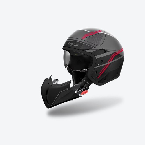 Casco moto jet - jet, crossover
