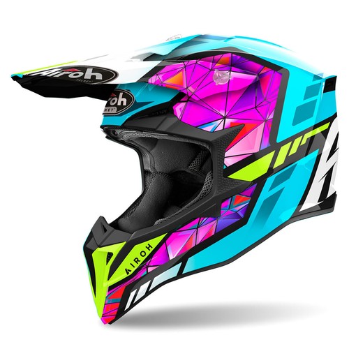 Casco motocross airoh wraaap - casco,