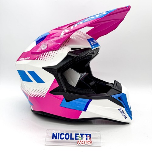 Casco airoh wraap vision pink - casco,