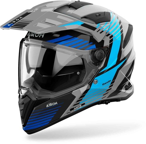 Casco airoh bandit spicy blu - airoh,