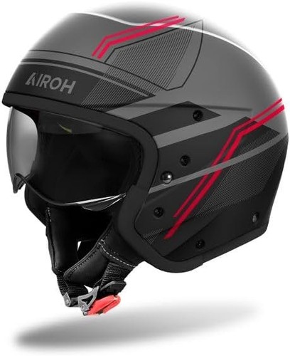 Casco airoh 110 slim red - 110,