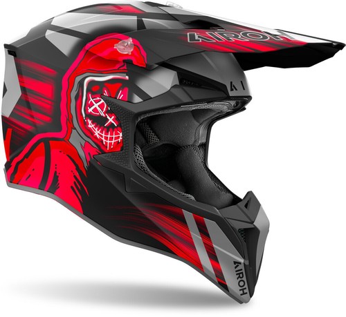 Casco moto airoh cross wraaap - cross,
