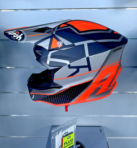 Casco airoh wraap mood orange - airoh,